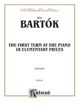 First Term piano sheet music cover